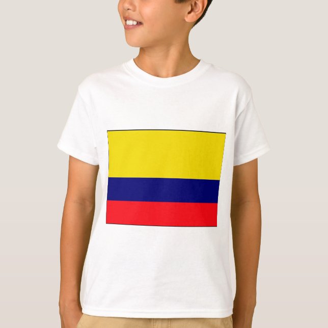 Colombia flag T-Shirt (Front)