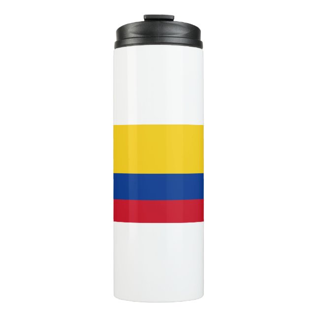 Colombia Flag Thermal Tumbler (Front)