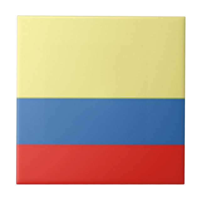 Colombia Flag Tile (Front)