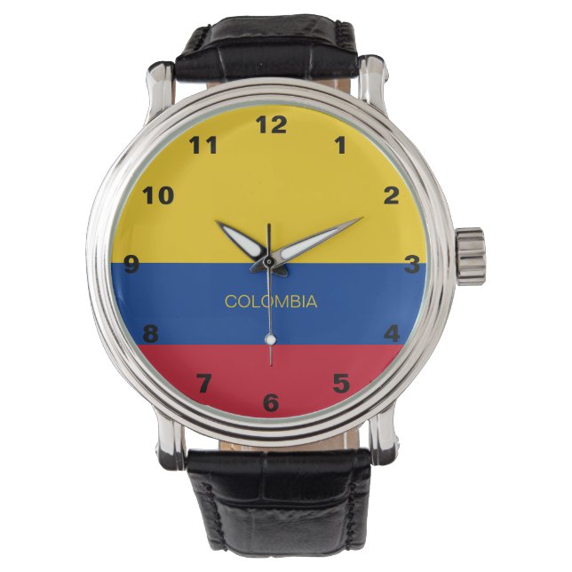 Colombia Flag Watch (Front)