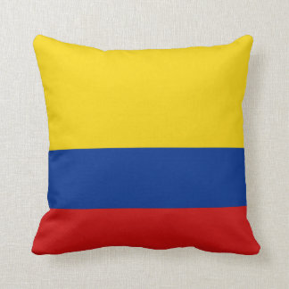Colombia Flag x Flag Pillow