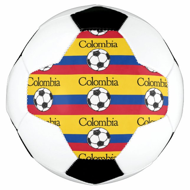 Colombia Football Soccer Soccer Ball (Front)