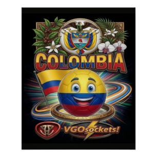 Colombia-GBall Poster