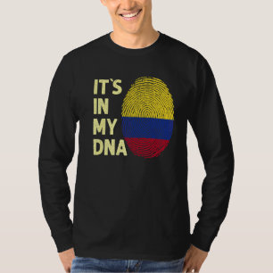 Colombia In My Dna Colombian Flag Team Colombia  1 T-Shirt