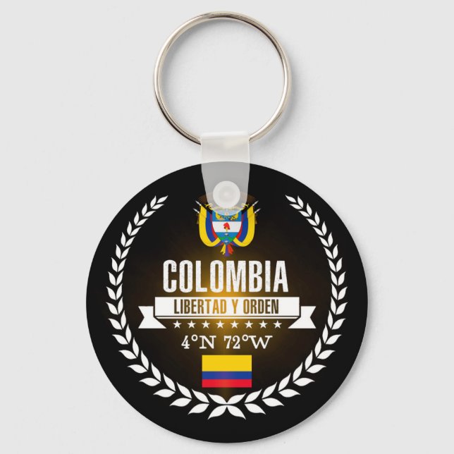 Colombia Keychain (Front)