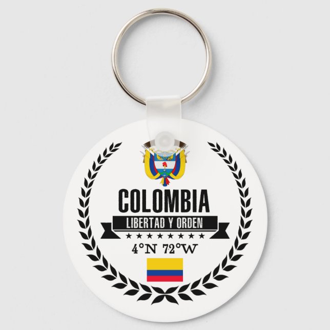 Colombia Keychain (Front)