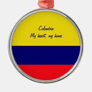 Colombia Metal Ornament