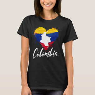 Colombia National Flag Nationality Colombian Men W T-Shirt