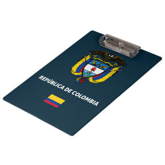 Colombia passport phone case clipboard
