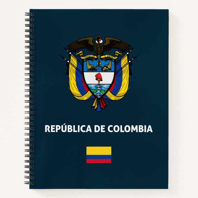 Colombia passport phone case notebook (Front)