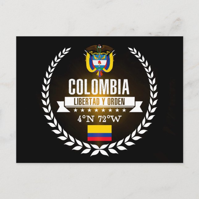Colombia Postcard (Front)