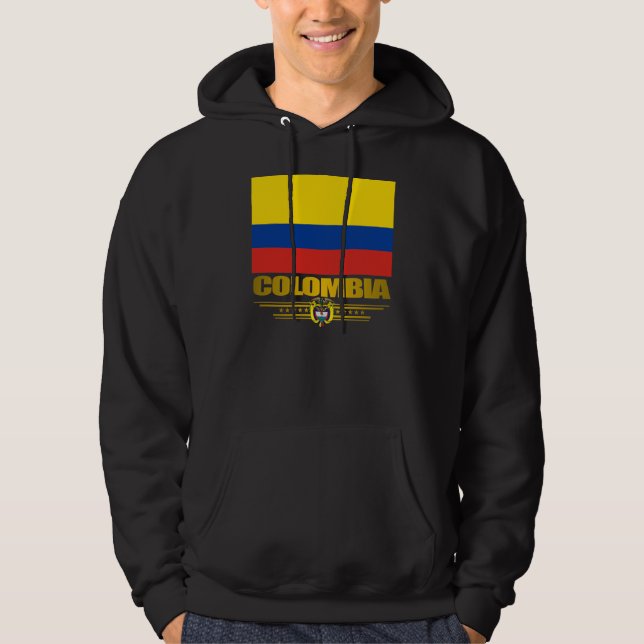 "Colombia Pride" Apperal Hoodie (Front)