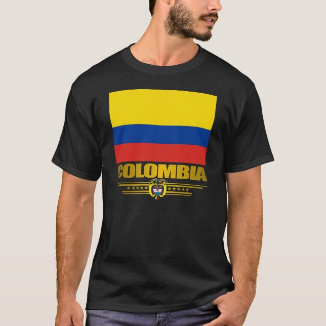 "Colombia Pride" Apperal T-Shirt (Front)