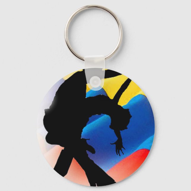 Colombia Salsa Keychain (Front)
