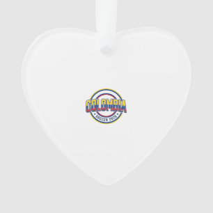 Colombia Soccer 2026 Soccer Bold Country Typograph Ornament