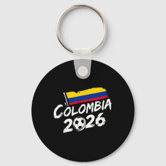 Colombia Soccer Football Game Player Fan Colombian Keychain