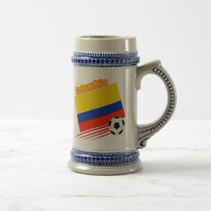 Colombia Soccer Team Beer Stein