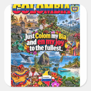 Colombia sticker