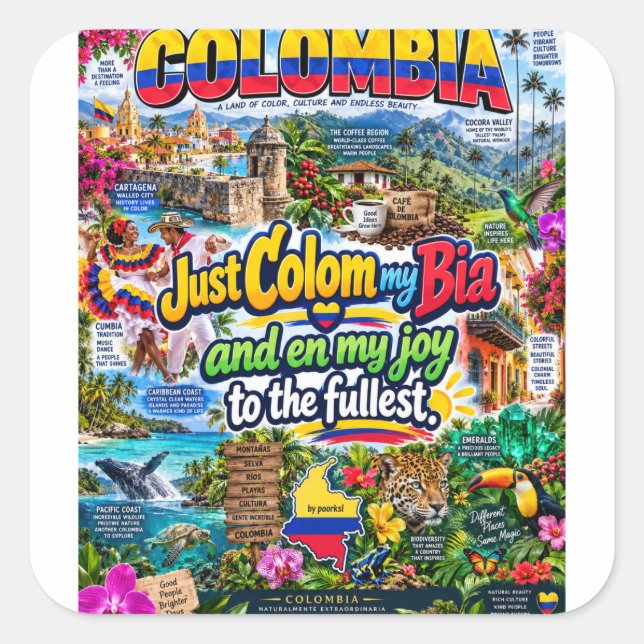 Colombia sticker (Front)