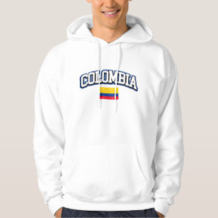 Colombia Vintage Flag Hoodie