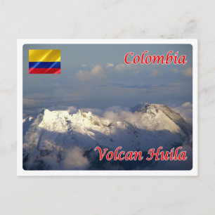 Colombia - Volcan Huila - Postcard