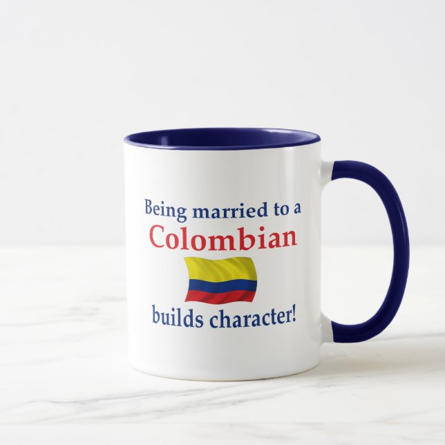 Colombian Builds Character Mug (Right)