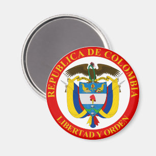 Colombian Coat of Arms Magnet