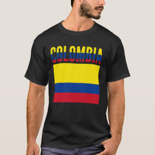 Colombian - Colombia Country Flag T-Shirt