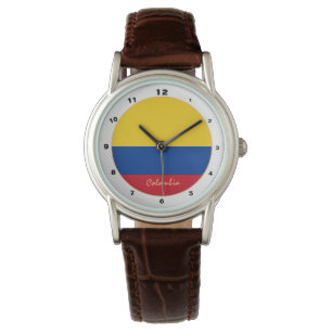 Colombian Flag & Colombia trendy fashion /design Watch