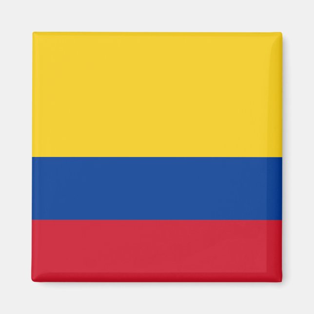 Colombian flag magnet (Front)
