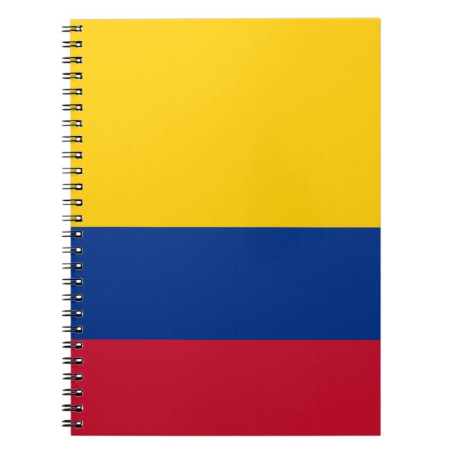 Colombian flag notebook (Front)