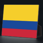 Colombian Flag Plaque<br><div class="desc">Add a touch of Colombian pride to your home or office decor with our exclusive plaque featuring the flag of Colombia! Crafted with meticulous attention to detail, this plaque serves as a stunning display piece that celebrates Colombia’s rich heritage and vibrant culture. The striking design prominently showcases the iconic Colombian...</div>