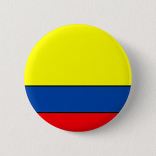 Colombian Flag T-shirts and Gifts 2 Inch Round Button