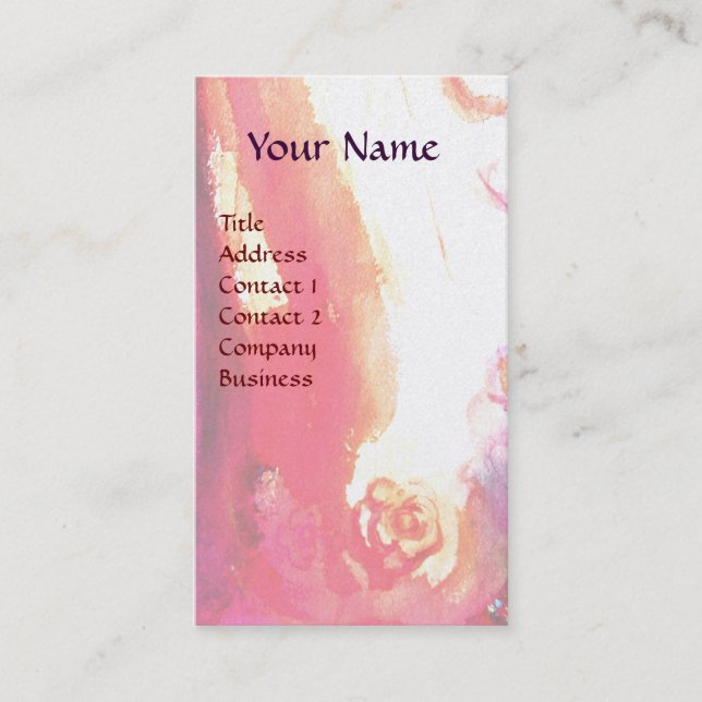 COLOMBINA  / Performing  Arts ,Costume Designer Business Card (Front)