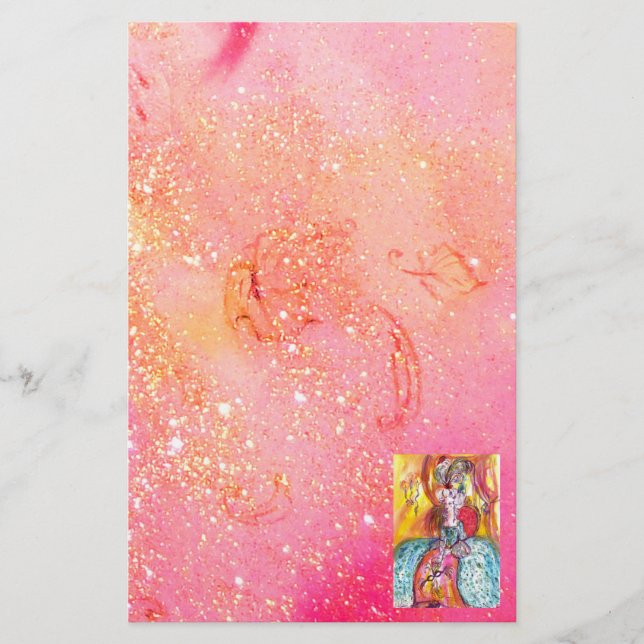 COLOMBINA / Venetian Masquerade Masks Stationery (Front)