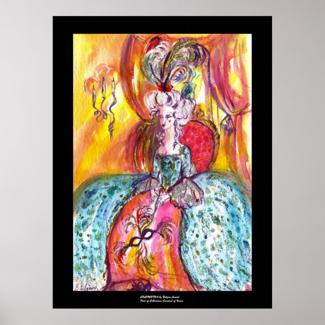 COLOMBINA / Venetian Masquerade Poster (Front)