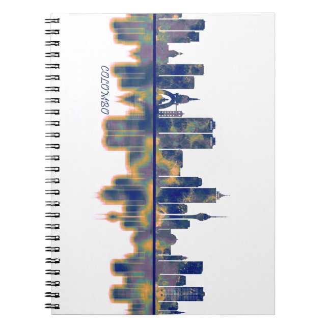 Colombo Skyline Notebook (Front)