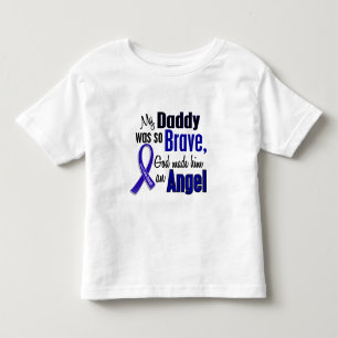 Colon Cancer ANGEL 1 Daddy Toddler T-shirt