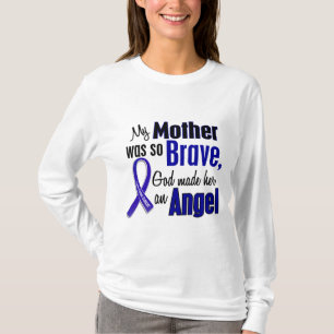 Colon Cancer ANGEL 1 Mother T-Shirt