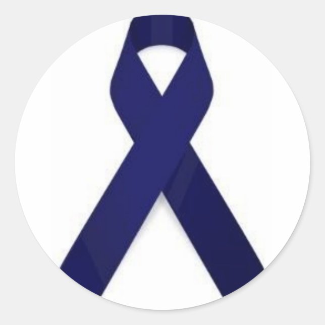 Colon Cancer Awareness Classic Round Sticker (Front)