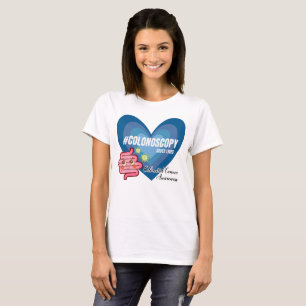 Colon Cancer Awareness Colonoscopy Saves Lives T-Shirt