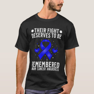 Colon Cancer Awareness Items Gifts Colon Cancer Lo T-Shirt