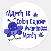 Colon Cancer Awareness Month Bee 1.3