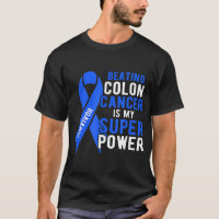 Colon Cancer Awareness Survivor Men Women Superpow