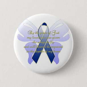 COLON CANCER LOSS 2 INCH ROUND BUTTON