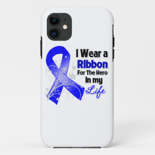 Colon Cancer Ribbon Hero in My Life iPhone 11 Case