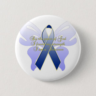 COLON CANCER SURVIVOR 2 INCH ROUND BUTTON