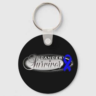 Colon Cancer Survivor Keychain