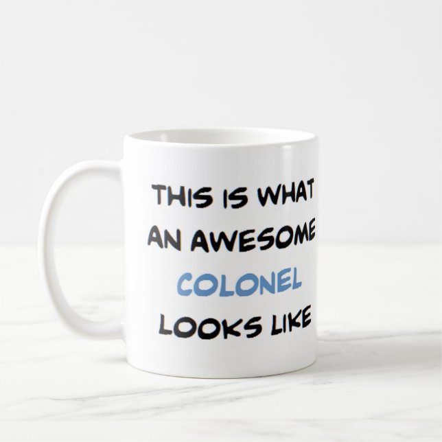 colonel3, awesome coffee mug (Left)