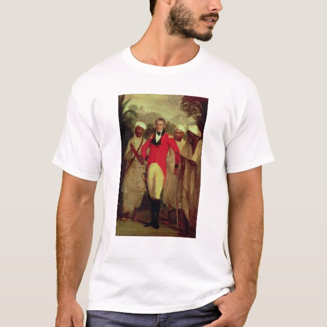 Colonel Colin Mackenzie and his Indian pandits T-Shirt (Front)